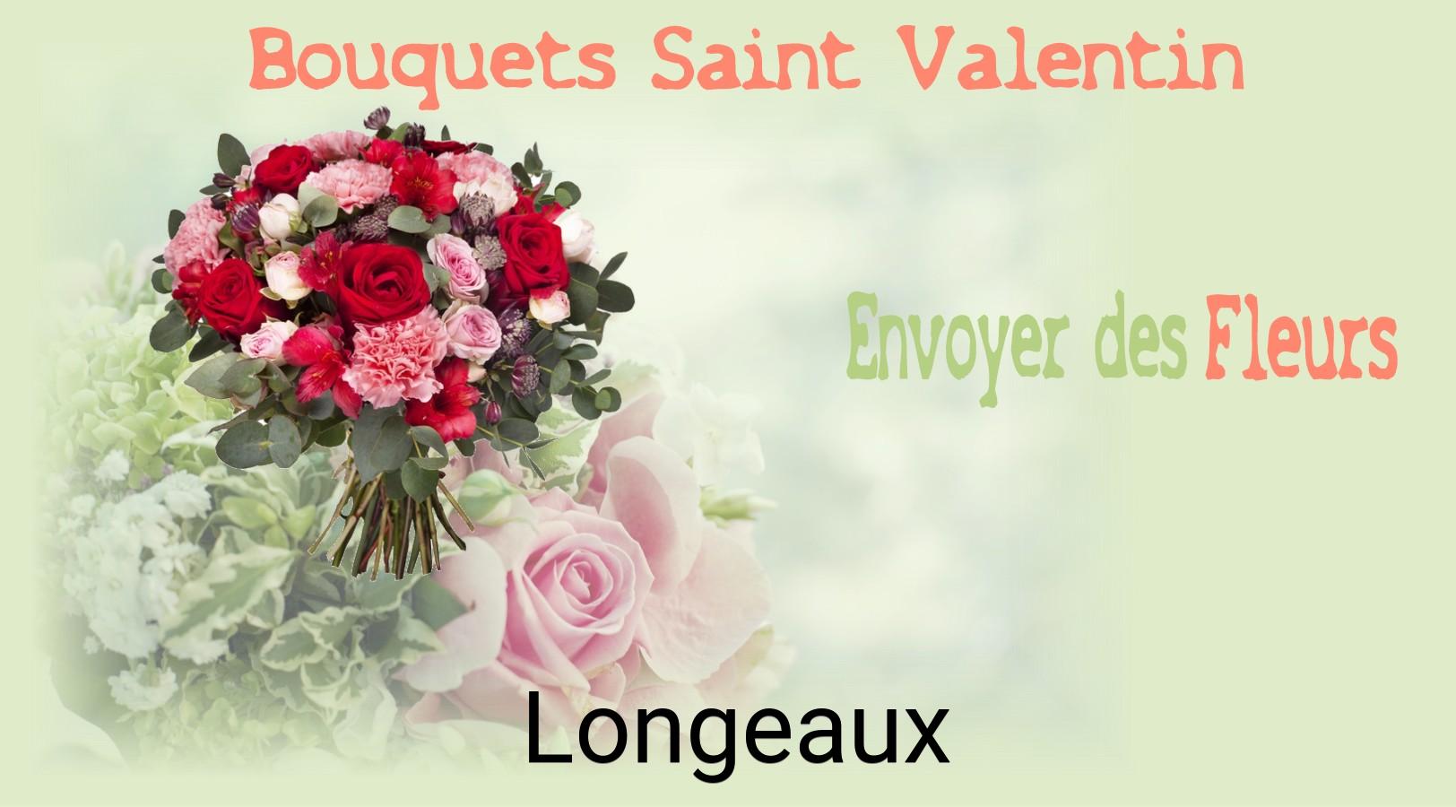 Roses de Saint-Valentin livrées à Longeaux